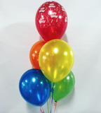 5 Balloon Bouquet with Hi-Float