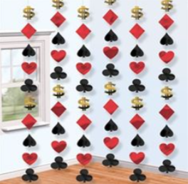 Casino String Decorations