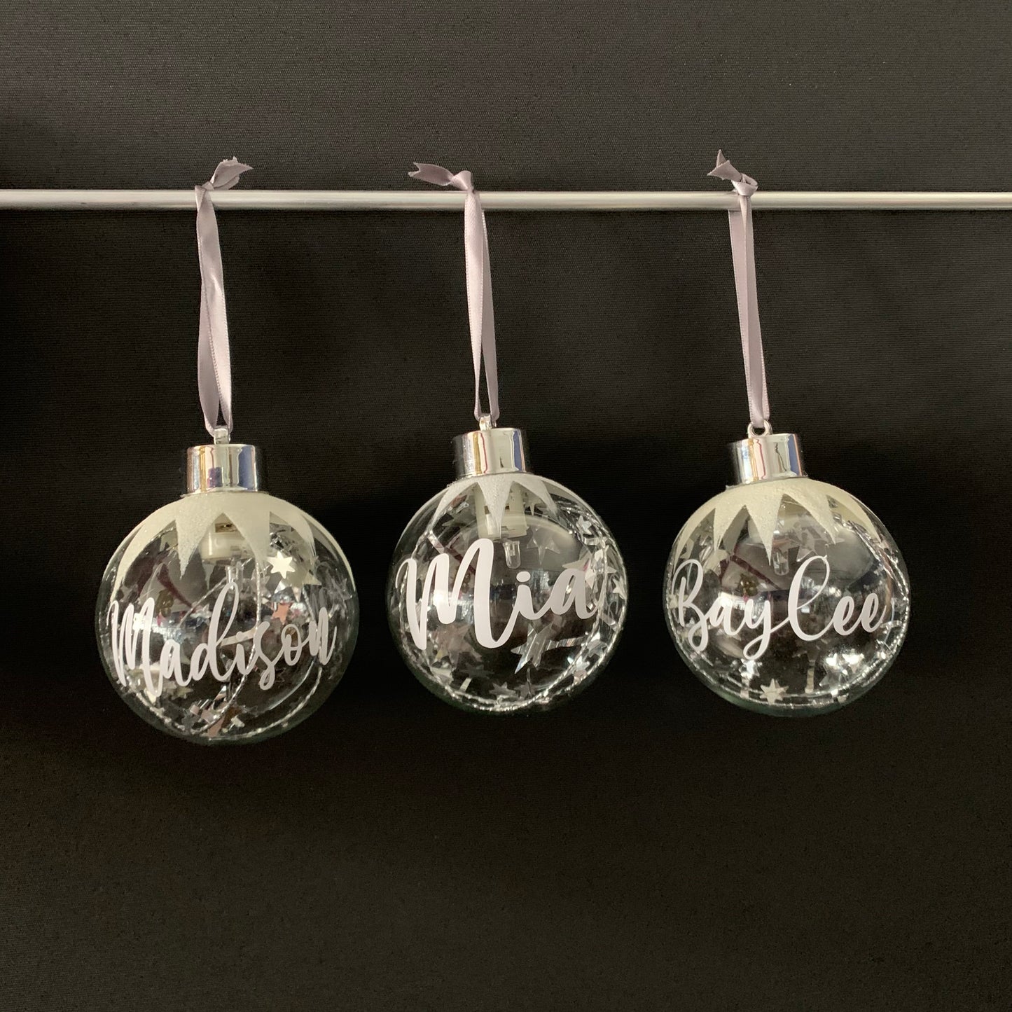 Personalised LED Colour-Changing Bauble