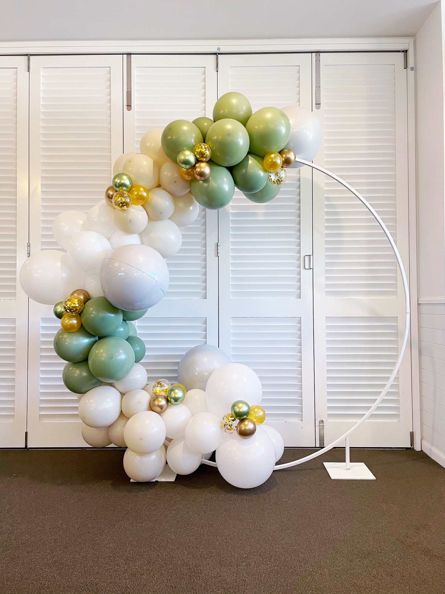 2m Hoop with Balloon Garland