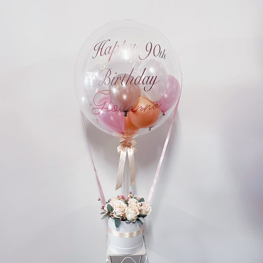 Floral Hot Air Balloon