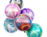 Personalised Marbled Orbz Balloon