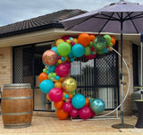2m Hoop with Balloon Garland