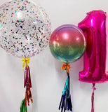 Set 1) Orb, Megaloon, Confetti Balloon