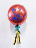 Personalised Foil Orbz Balloon2