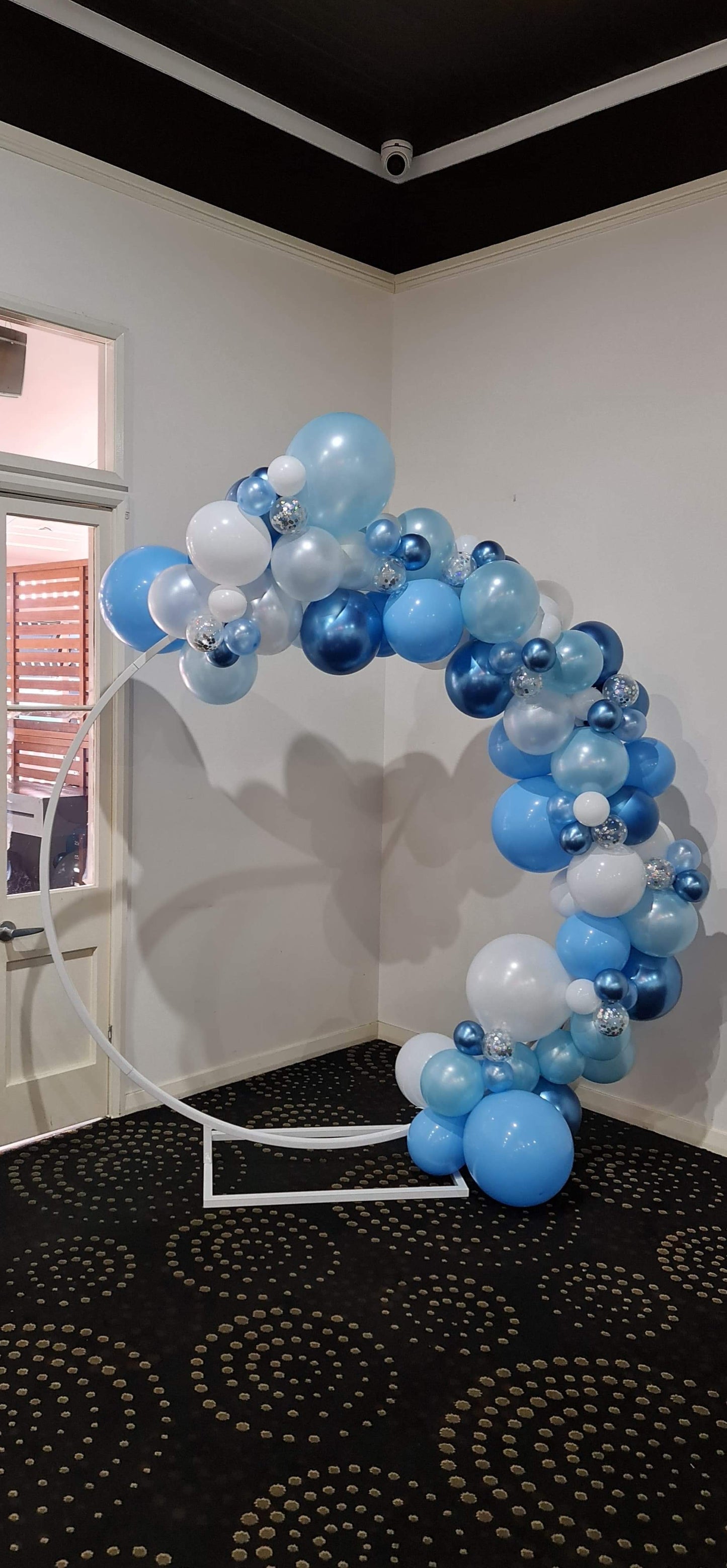 2m Hoop with Balloon Garland